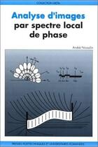 Couverture du livre « Analyse Image Par Spectre » de Nicoulin aux éditions Ppur