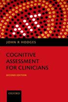 Couverture du livre « Cognitive Assessment for Clinicians » de Hodges John R aux éditions Oup Oxford