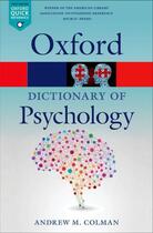 Couverture du livre « A Dictionary of Psychology » de Colman Andrew M aux éditions Oup Oxford