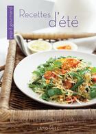 Couverture du livre « Recettes d'été » de  aux éditions Larousse