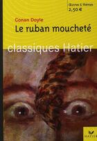 Couverture du livre « Le ruban moucheté » de Arthur Conan Doyle et Dominique Fouquet aux éditions Hatier