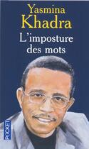 Couverture du livre « L'imposture des mots » de Yasmina Khadra aux éditions Pocket