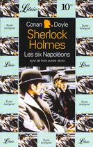 Couverture du livre « Sherlock holmes les six napoleons suivi de trois autres recits » de Arthur Conan Doyle aux éditions J'ai Lu