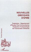 Couverture du livre « NOUVELLES GRECQUES D'ÉPIRE » de  aux éditions Editions L'harmattan