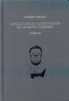 Couverture du livre « La solitude du marathonien de la bande dessinée » de Adrian Tomine aux éditions Cornelius