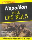 Couverture du livre « Napoleon Pour Les Nuls » de David J Markham et Bastien Miquel aux éditions First