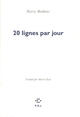 Couverture du livre « Vingt lignes par jour » de Harry Mathews aux éditions P.o.l