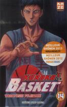 Couverture du livre « Kuroko's basket Tome 14 » de Tadatoshi Fujimaki aux éditions Crunchyroll