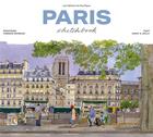 Couverture du livre « Paris sketchbook (édition 2023) » de Benoit Duteurtre et Fabrice Moireau aux éditions Pacifique