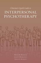 Couverture du livre « Clinician's Quick Guide to Interpersonal Psychotherapy » de Klerman Gerald L aux éditions Editions Racine