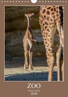 Couverture du livre « Zoo animaux sauvages calendrier mural 2018 din a4 vertical - animaux sauvages calendrier me » de Franckfotograph aux éditions Calvendo