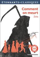 Couverture du livre « Comment on meurt » de Émile Zola aux éditions Flammarion