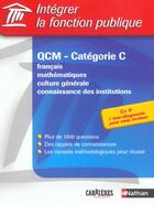 Couverture du livre « Qcm franc math cg conn instit (édition 2003) » de Grasser/Barnet aux éditions Nathan