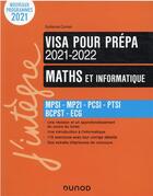 Couverture du livre « Maths et informatique ; visa pour la prépa ; MPSI-PCSI-MPII-PTSI-BCPST-ECS-PTS (6e édition) » de Guillaume Connan aux éditions Dunod