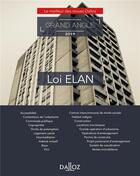 Couverture du livre « La loi Elan » de  aux éditions Dalloz