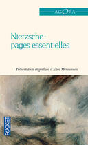 Couverture du livre « Nietzsche : pages essentielles » de Friedrich Nietzsche aux éditions 12-21