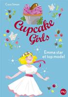 Couverture du livre « Cupcake Girls Tome 11 : Emma star et top model » de Coco Simon aux éditions Pocket Jeunesse