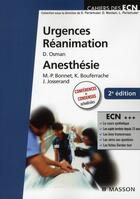 Couverture du livre « Urgences ; réanimation ; anesthésie (2e édition) » de David Osman aux éditions Elsevier-masson