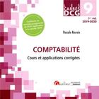 Couverture du livre « DCG 9 ; comptabilité ; cours et applications corrigées (édition 2019/2020) » de Pascale Recroix aux éditions Gualino