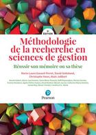 Couverture du livre « Methodologie de la recherche en sciences de gestion » de Gavard-Perret M-L. aux éditions Pearson