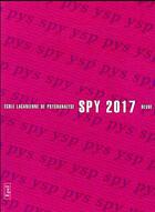 Couverture du livre « Spy 2017 » de  aux éditions Epel