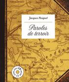 Couverture du livre « Paroles de terroir » de Jacques Pasquet aux éditions Planete Rebelle
