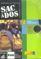 Couverture du livre « Sac a dos niveau 2 ; guide pedagogique » de  aux éditions Pu De Grenoble