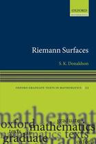 Couverture du livre « Riemann Surfaces » de Donaldson Simon aux éditions Oup Oxford