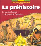 Couverture du livre « La prehistoire » de Casali/Auger aux éditions Larousse