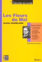 Couverture du livre « Les fleurs du mal » de Charles Baudelaire aux éditions Bordas