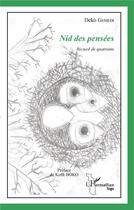 Couverture du livre « Nid des pensées : recueil de quatrains » de Deko Gemedi aux éditions L'harmattan