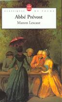 Couverture du livre « Manon lescaut » de Abbe Prevost aux éditions Le Livre De Poche