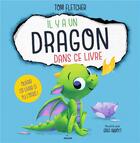 Couverture du livre « Il y a un dragon dans ce livre » de Tom Fletcher aux éditions Milan