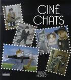 Couverture du livre « Ciné chats » de Herbert Susan aux éditions Hoebeke
