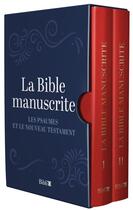 Couverture du livre « La Bible manuscrite » de Societe Biblique Francaise aux éditions Bibli'o