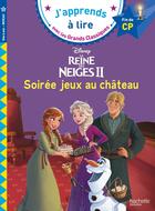 Couverture du livre « Disney - reine des neiges, soiree jeux au chateau cp niveau 3 » de Isabelle Albertin aux éditions Hachette Education