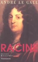 Couverture du livre « Racine » de Le Gall Andre aux éditions Flammarion