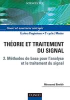 Couverture du livre « Theorie et traitement du signal - tome 2 » de Benidir Messaoud aux éditions Dunod