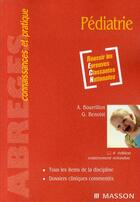 Couverture du livre « Pédiatrie (4e édition) » de G Benoist et A Bourrillon aux éditions Elsevier-masson