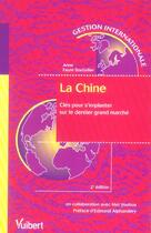 Couverture du livre « La chine (2e édition) » de Anne Faure-Bouteiller aux éditions Vuibert