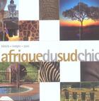 Couverture du livre « Afrique du sud chic » de  aux éditions Pacifique