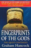 Couverture du livre « Fingerprints Of The Gods » de Graham Hancock aux éditions Random House Digital