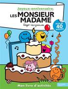 Couverture du livre « Monsieur madame - joyeux anniversaire » de Roger Hargreaves aux éditions Hachette Jeunesse