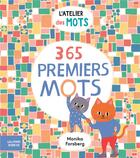 Couverture du livre « 365 premiers mots » de Monika Forsberg et Meredith L. Rowe aux éditions Gallimard-jeunesse