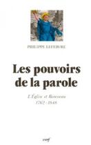 Couverture du livre « Les Pouvoirs de la parole » de Le Febvre Philippe aux éditions Cerf