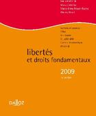 Couverture du livre « Libertés et droits fondamentaux (édition 2009) » de Rémy Cabrillac et Marie-Anne Frison-Roche et Thierry Revel aux éditions Dalloz