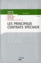 Couverture du livre « Les principaux contrats spéciaux (3e édition) » de  aux éditions Lgdj