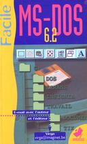 Couverture du livre « Ms Dos 6.2 Facile » de Virga aux éditions Marabout