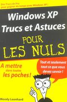 Couverture du livre « Windows xp ; trucs et astuces » de Woody Leonhard aux éditions First Interactive
