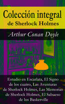 Couverture du livre « Colección integral de Sherlock Holmes » de Arthur Conan Doyle aux éditions E-artnow